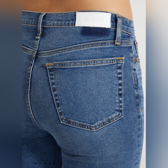 Re/Done Denim - Re/Done 70s Stove Pipe Jeans Women's Size 4 Western Blue NWT